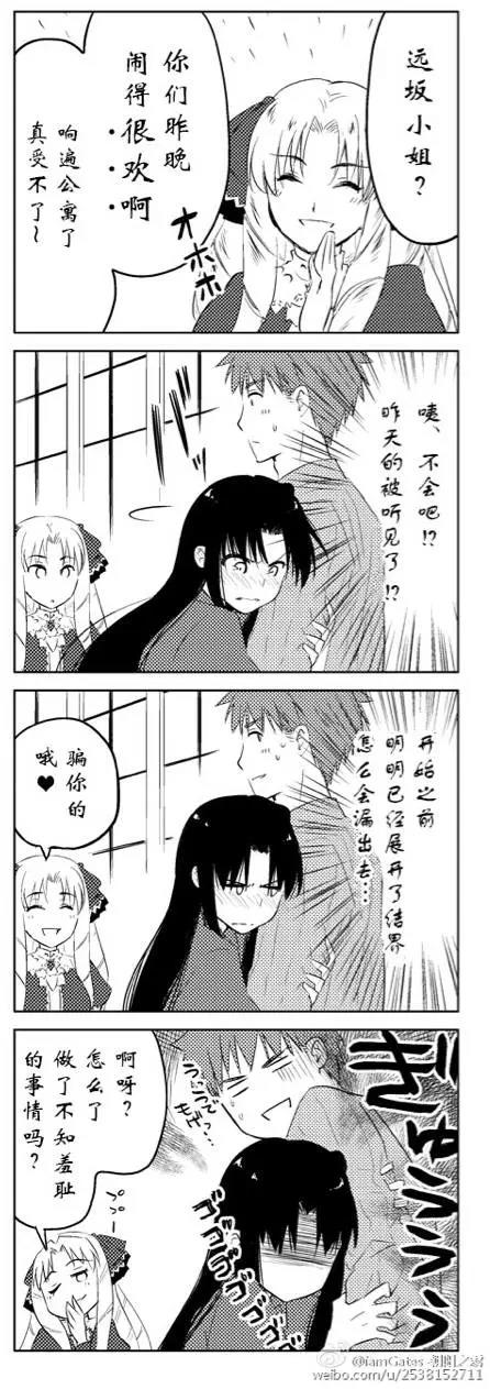 Fate Stay Night漫画番外篇士凛短篇 漫画db